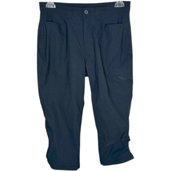 Eddie Bauer Rainier Cinchable Length Capris - Black - 10 - Picture 2 of 10